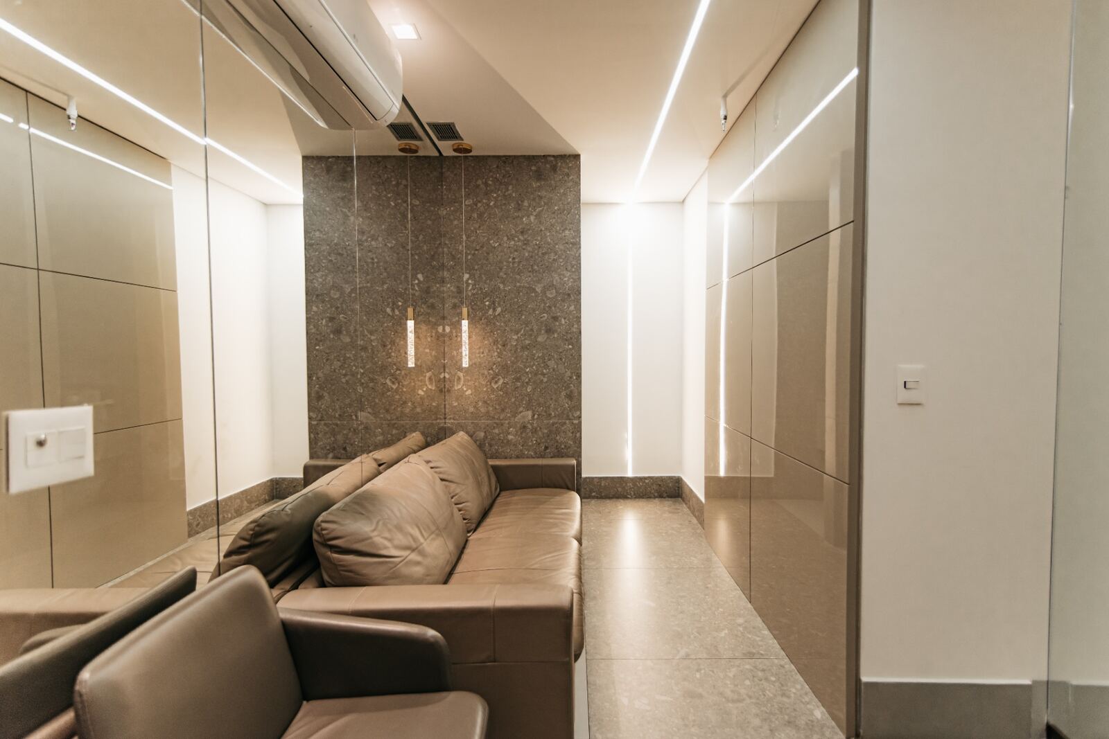 Sala de espera aconchegante